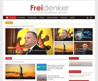 Freidenker.de(Deutscher Freidenker) Screenshot