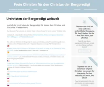 Freie-Christen.com(Keine Kirche) Screenshot