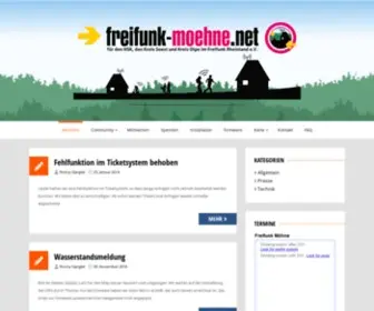 Freifunk-Moehne.net(Freifunk Moehne) Screenshot