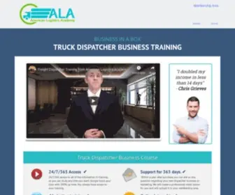 Freight-Dispatcher.com(Marketing Funnels Made Easy) Screenshot