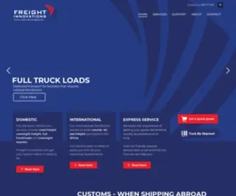 Freight-Innovations.co.za(Personal Service that Matters) Screenshot