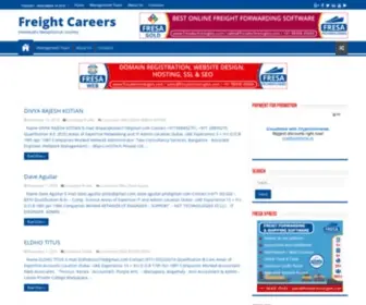 Freight.careers(Freight Domains) Screenshot