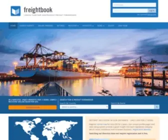Freightbook.net(Freight forwarders) Screenshot