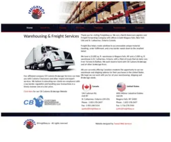 Freightboy.ca(North American Logistics and Freight Forwarding Company) Screenshot