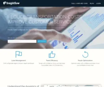 Freightflow.co(Home) Screenshot