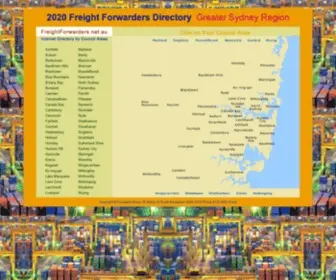 Freightforwarders.net.au(2021 Freight Forwarders Directory =) Screenshot