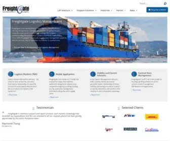 Freightgate.com(Your Logistics Cloud) Screenshot