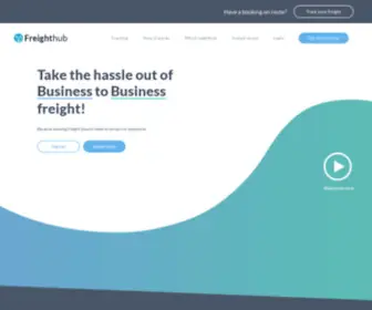 Freighthub.nz(Freighthub) Screenshot