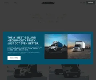 Freightlinertrucks.com Screenshot