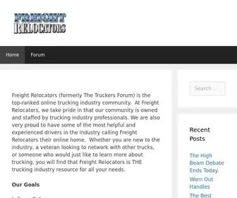 Freightrelocators.com(Freight Relocators) Screenshot