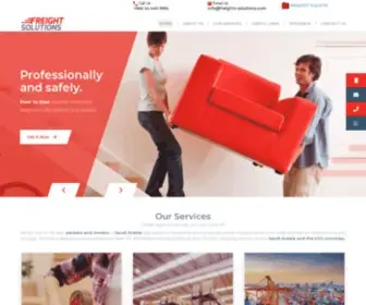Freights-Solutions.com(Freight solutions) Screenshot