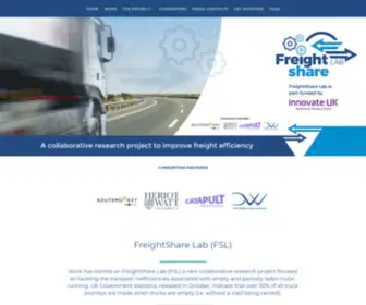 Freightsharelab.com(Freight Share Lab 2018) Screenshot