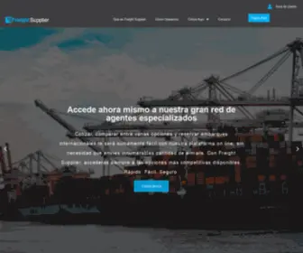 Freightsupplier.com(Freight Supplier) Screenshot