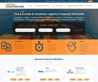 Freightvaluation.com(Freight Valuation) Screenshot