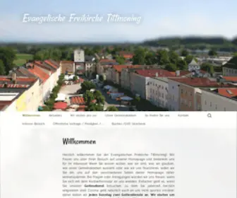 Freikirche-Tittmoning.de(Evangelische Freikirche Tittmoning) Screenshot