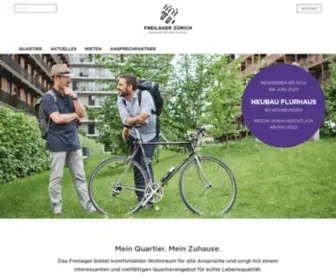 Freilager-Zuerich.ch(Freilager Zürich) Screenshot