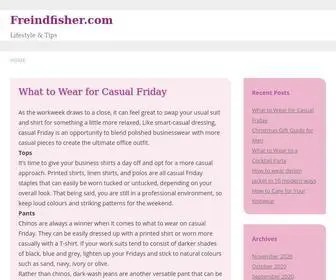 Freindfisher.com(Lifestyle & Tips) Screenshot