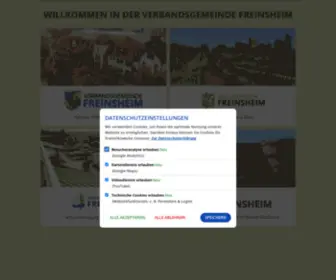 Freinsheim.de(Verbandsgemeinde Freinsheim) Screenshot