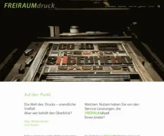 Freiraumdruck.de(Ihr Partner in Print) Screenshot