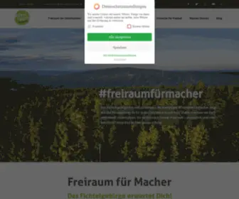 Freiraumfuermacher.de(Hier gibt es Freiraum für jeden) Screenshot