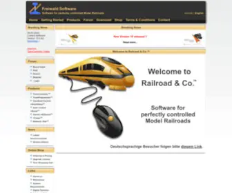 Freiwald.com(Railroad & Co) Screenshot