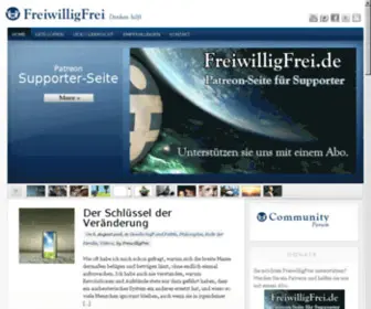 Freiwilligfrei.de(freiwilligfrei) Screenshot