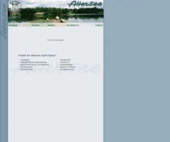 Freizeit-AM-Attersee.de(Der Attersee) Screenshot