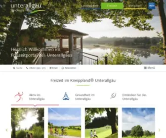 Freizeit-Unterallgaeu.de(Freizeit-Portal | Freizeit Unterallgäu) Screenshot