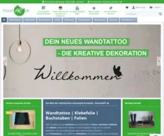 Freizeitart.de(Es gibt tolle Wandtattoos) Screenshot