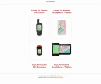 Freizeitkarte-OSM.de(Freizeitkarte Start) Screenshot