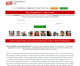 Freizeitpartner.de(Kostenlose) Screenshot