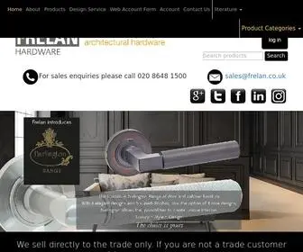 Frelanironmongery.net(Frelan Ironmongery) Screenshot