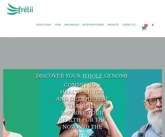 Freliiwellness.com(Whole Genome Sequencing) Screenshot