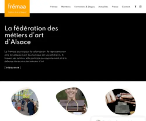 Fremaa.com(Bienvenue) Screenshot