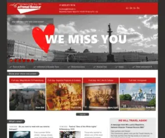 Fremad-Russia.com(Russia Tours and Russia Vacation Packages 2018) Screenshot