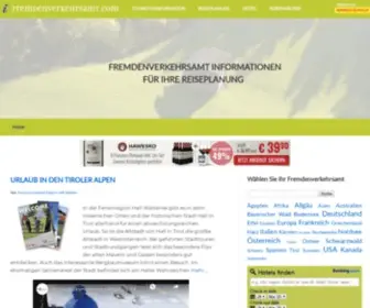 Fremdenverkehrsamt.com(Fremdenverkehrsämter) Screenshot