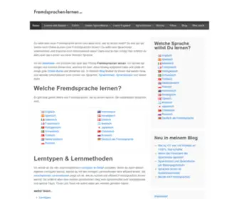 Fremdsprachen-Lernen.net(Fremdsprachen lernen) Screenshot