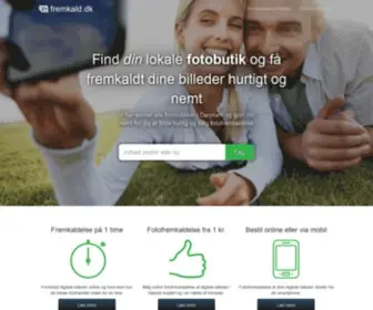 Fremkald.dk(Bestil hos din lokale fotobutik) Screenshot