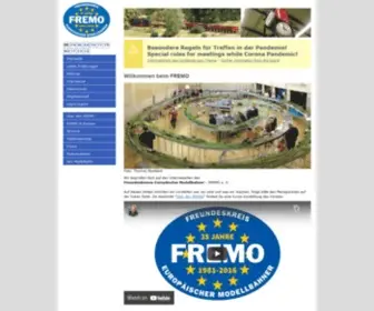 Fremo-Net.eu(FREMO Startseite ) Screenshot