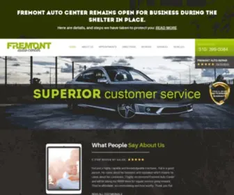 Fremontautoctr.com(Fremont Auto Repair) Screenshot