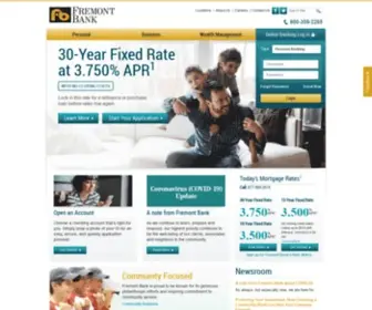 Fremontbank.com(Fremont Bank) Screenshot