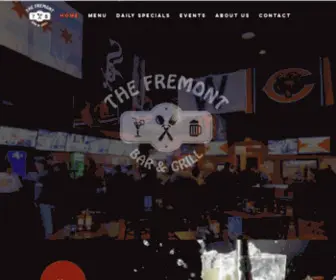 Fremontbarandgrill.com(The Fremont Bar & Grill) Screenshot