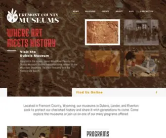 Fremontcountymuseums.com(Fremont County Museums) Screenshot