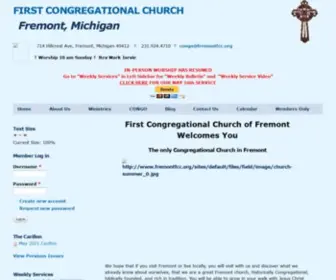 Fremontfcc.org(First Congregational Church) Screenshot