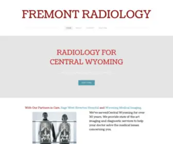 Fremontradiology.com(FREMONT RADIOLOGY) Screenshot