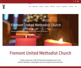 Fremontumc.org(Portland, Oregon) Screenshot