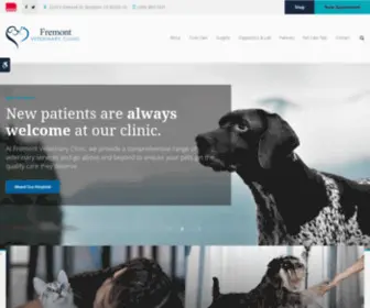 Fremontvetclinic.com(Fremont Veterinary Clinic) Screenshot