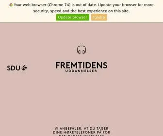 Fremtidensuddannelser.dk(Fremtidens Uddannelser) Screenshot