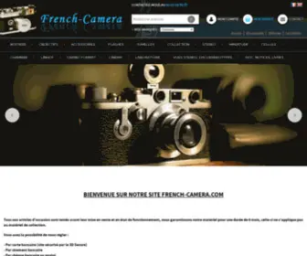 French-Camera.com(Site de vente d’appareils photo de collection et d’occasion) Screenshot