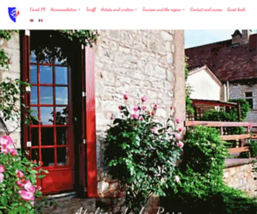 French-Rose.com(Bed and breakfast Lot) Screenshot